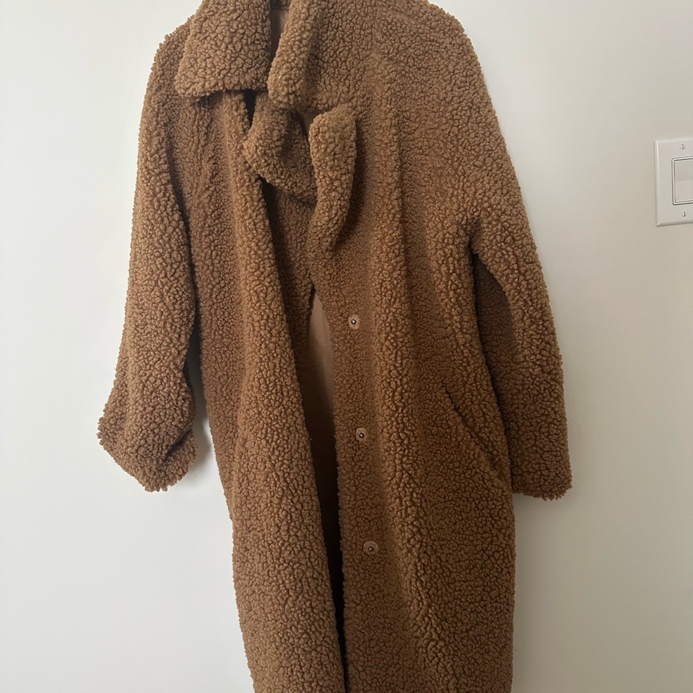 Lucky Brand Tan Teddy Jacket